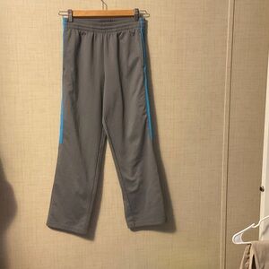 Tek Gear Kids Gray Joggers with Blue Trim
